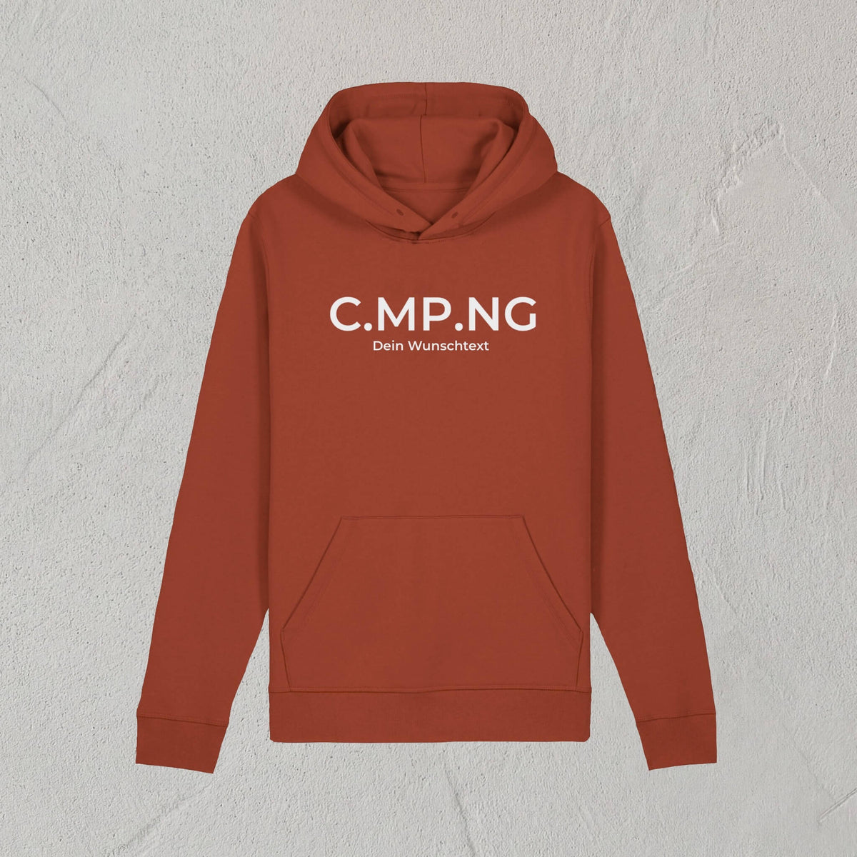 Produktfoto des C.MP.NG Camping Pullover im classic Design in der Farbe rotbraun