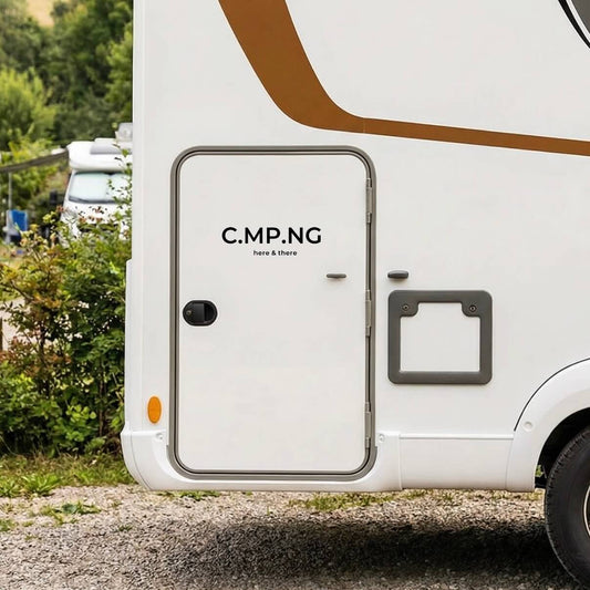 C.MP.NG Camping Aufkleber