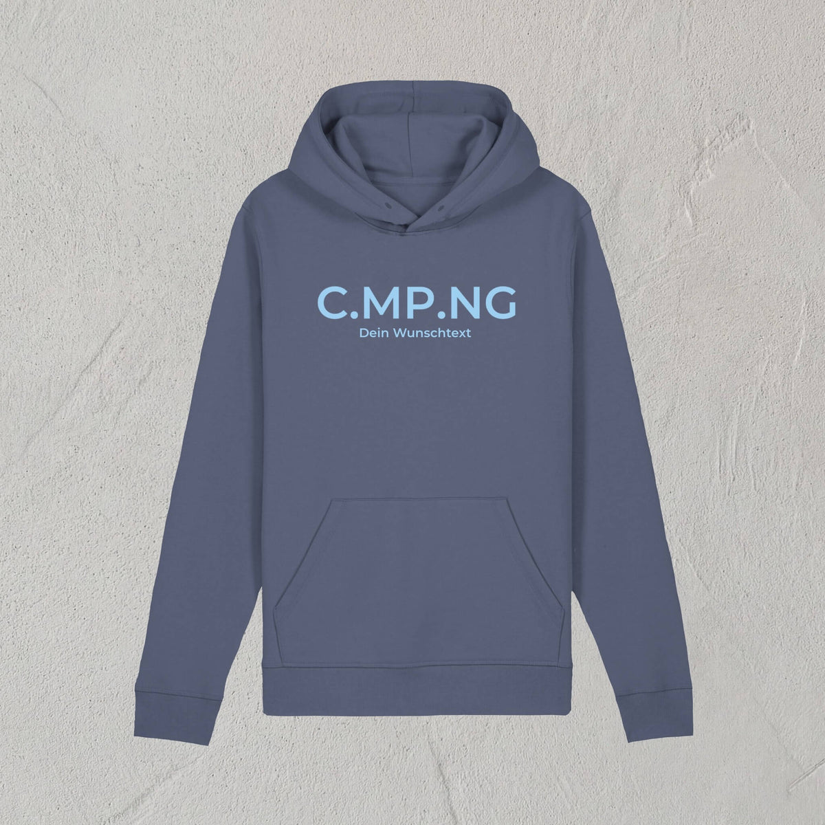 Produktfoto des C.MP.NG Camping Pullover im classic Design in der Farbe blaugrau