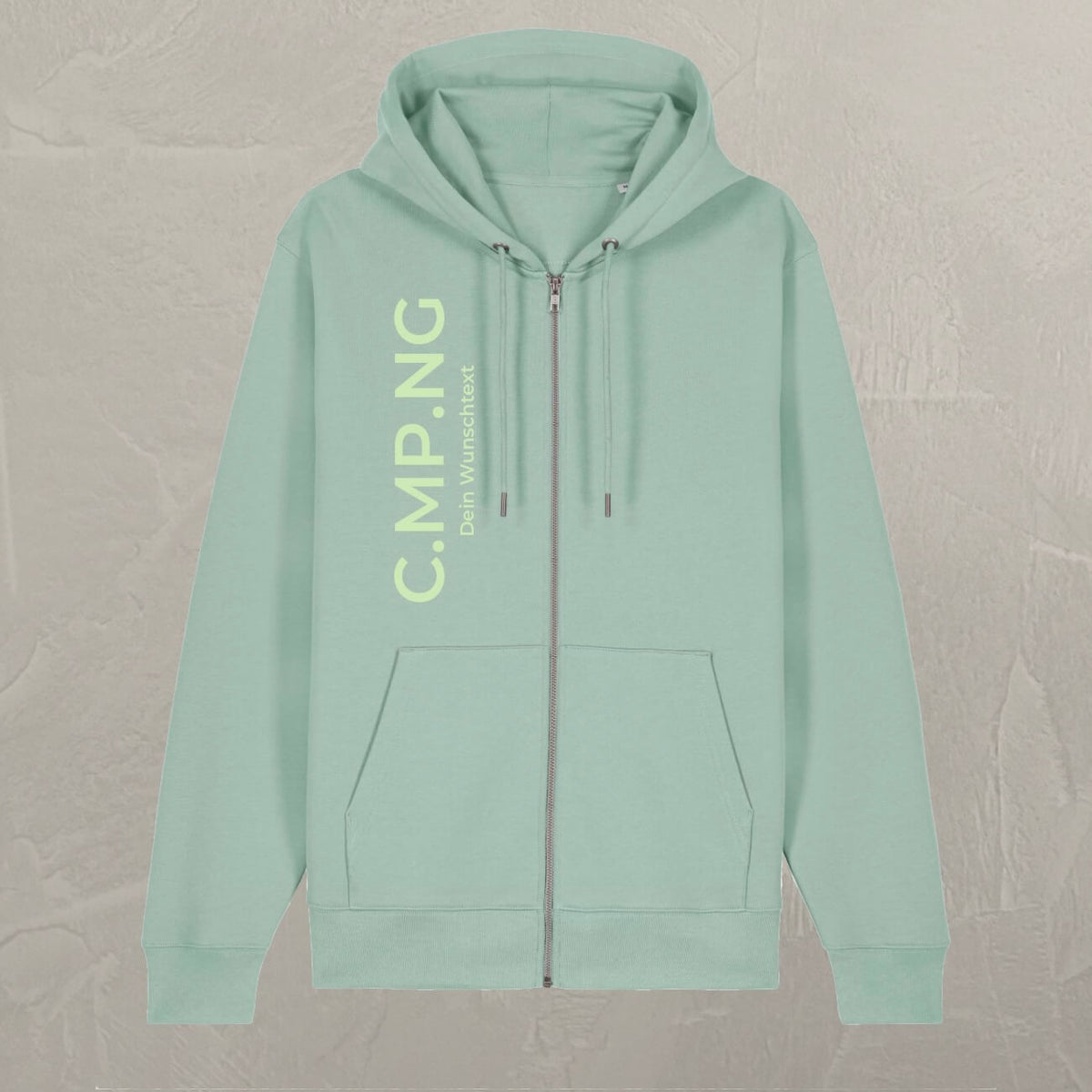 C.MP.NG Unisex Hoodiejacke Statement