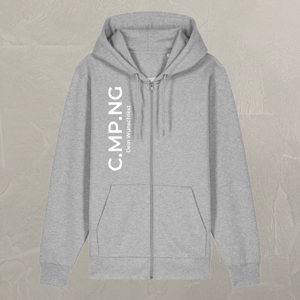 C.MP.NG Unisex Hoodiejacke Statement
