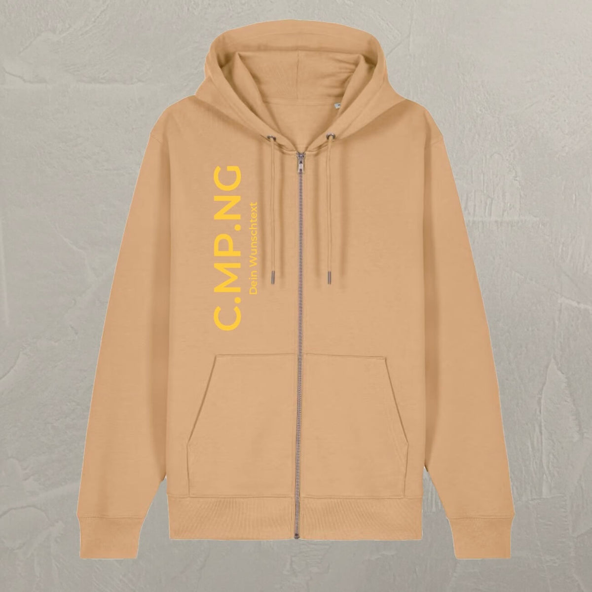 C.MP.NG Unisex Hoodiejacke Statement